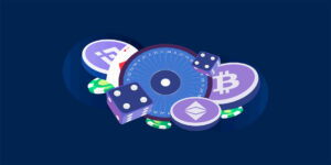 Casino play using bitcoin